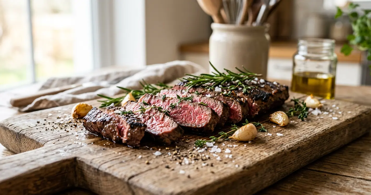flat iron steak
