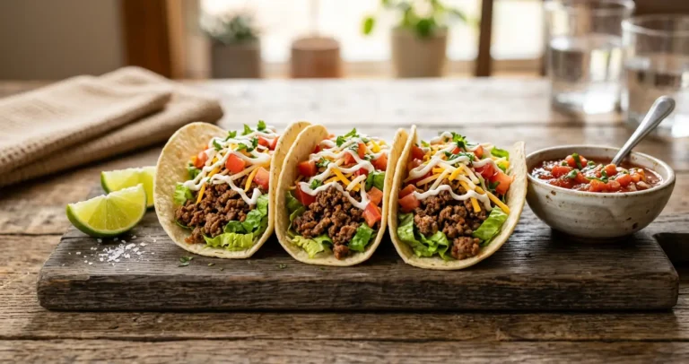 ground beef taco recipe