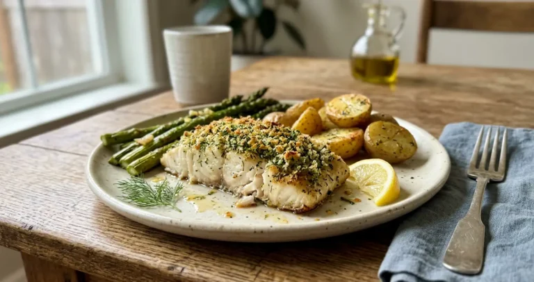 Baked Halibut