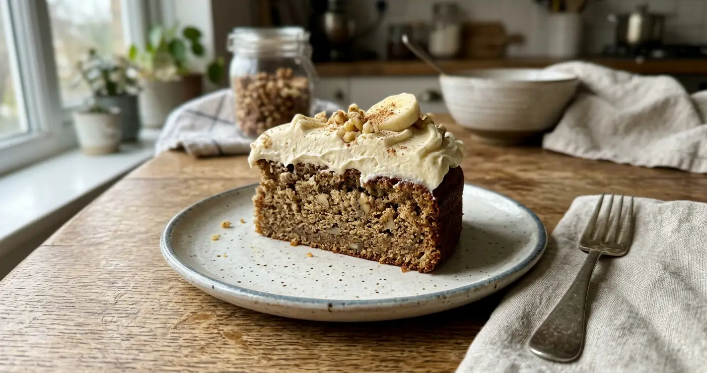 Banana Cake with Cream Cheese Frosting