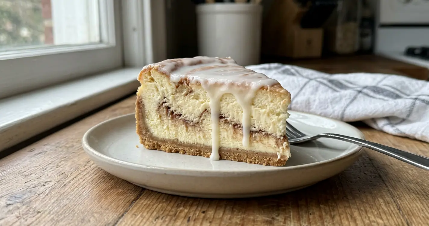cinnamon roll honeybun cheesecake