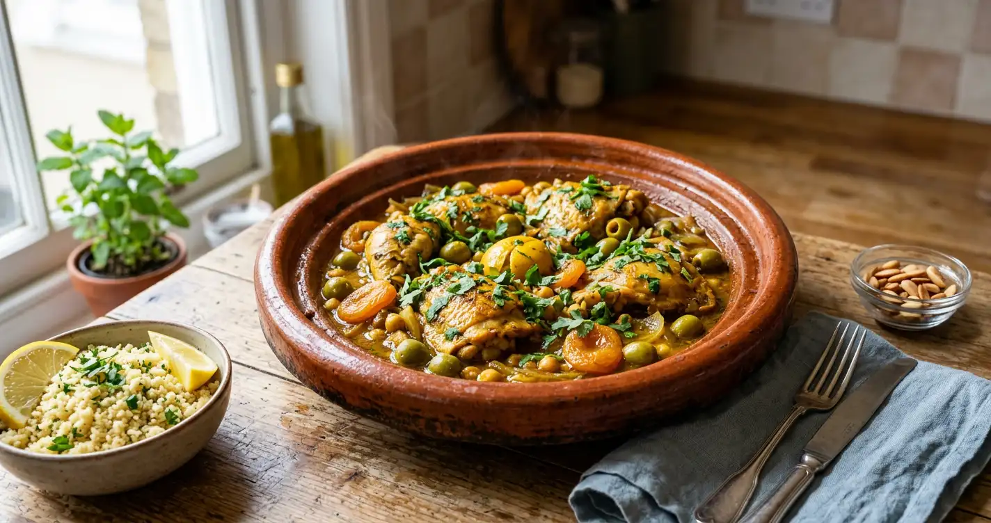 moroccan chicken tagine recipe