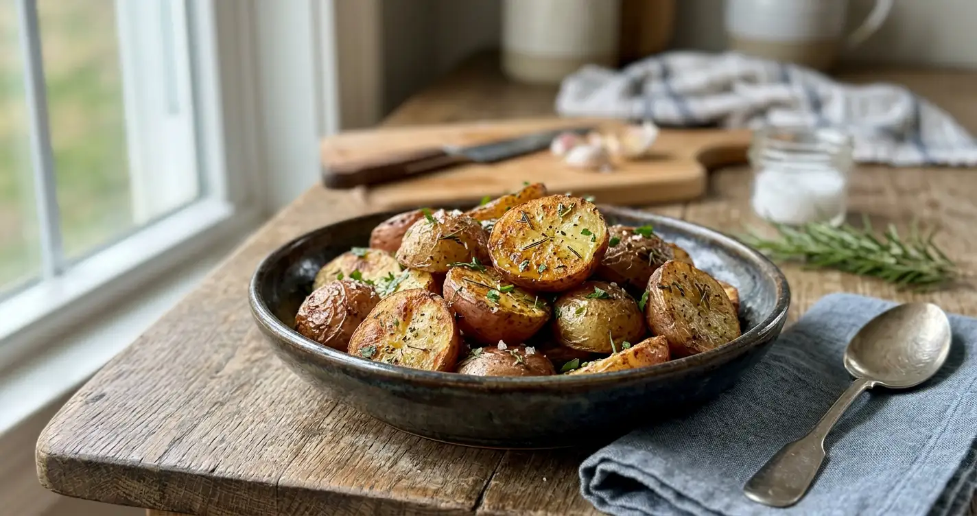 Perfect Crispy Roasted Red Potatoes
