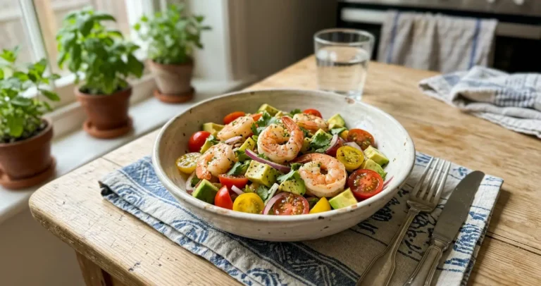 shrimp avocado salad