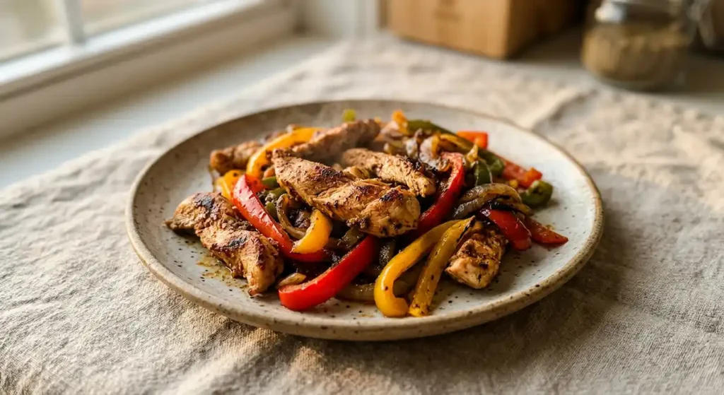 Air Fryer Chicken Fajitas