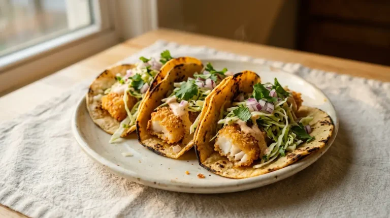Air Fryer Fish Tacos