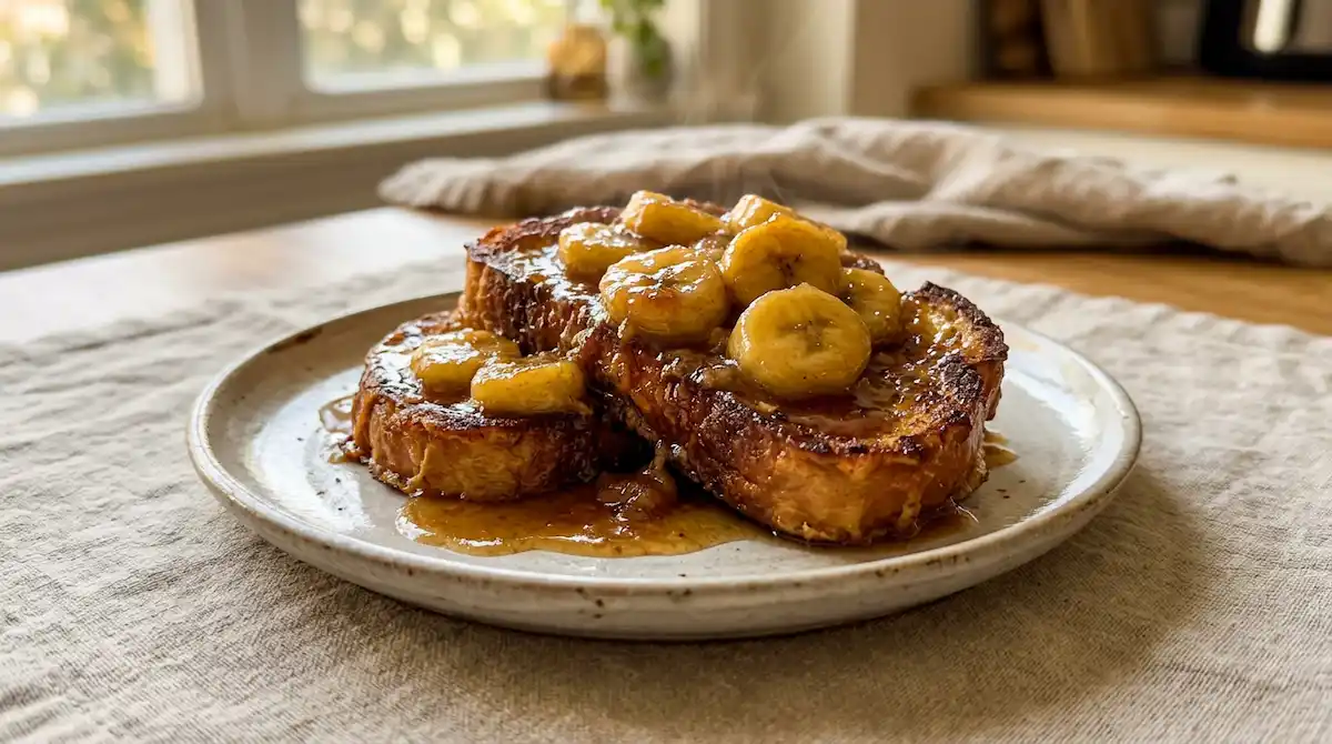 Banana Foster French Toast