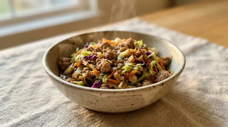 Keto Egg Roll in a Bowl