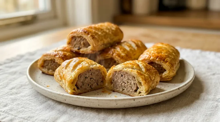 Puff Pastry Sausage Rolls
